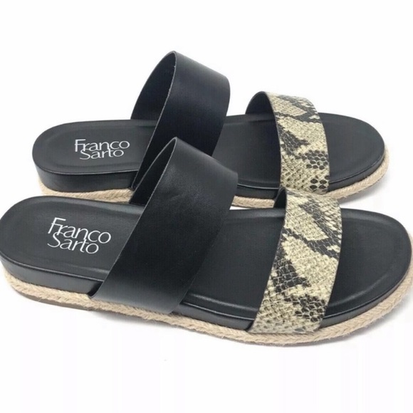 franco sarto double strap sandals